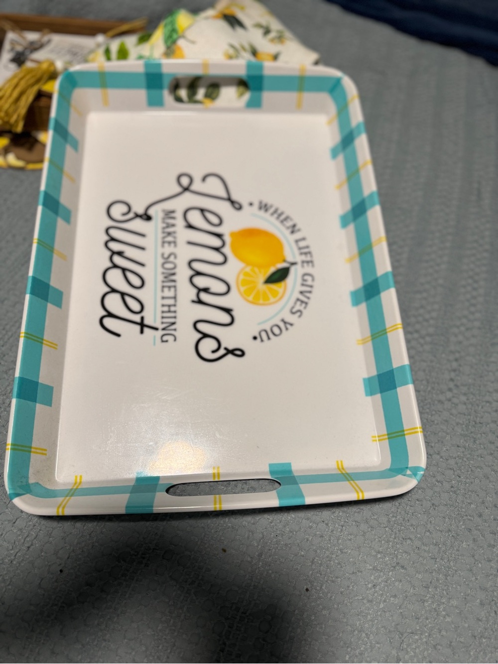 Lemon tray  like new
